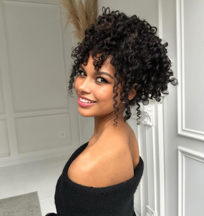 Touching your curls constantly