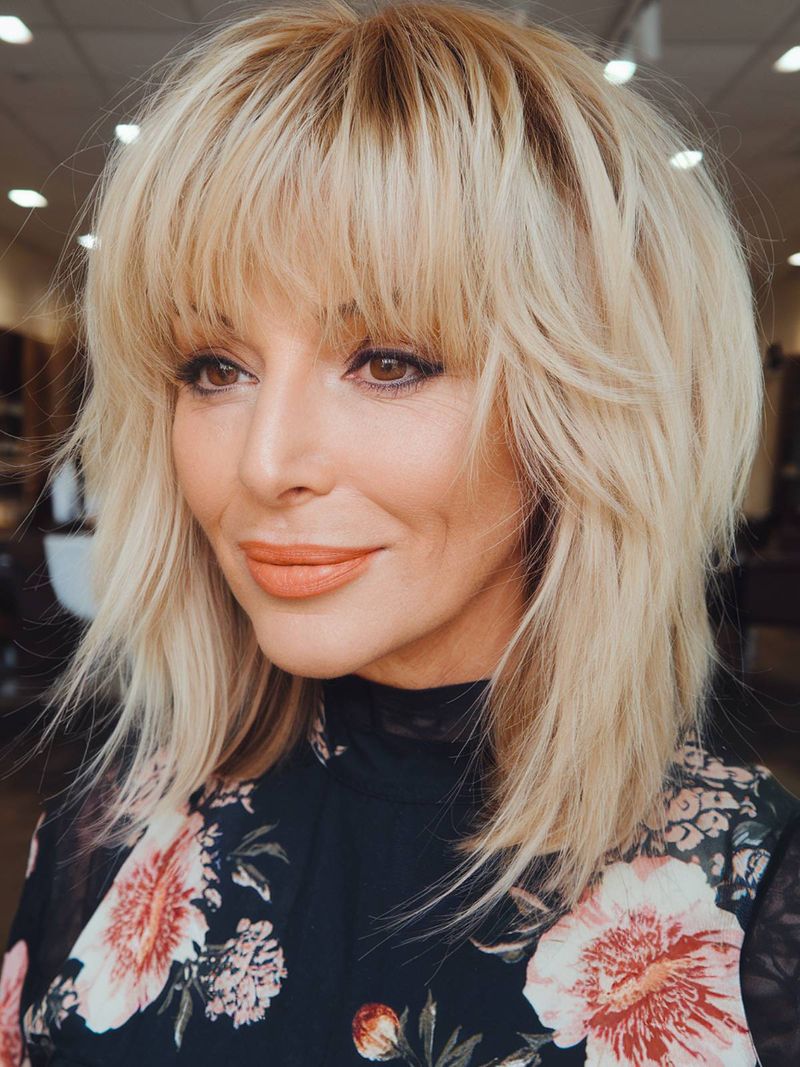 Modern Shag with Soft Fringe