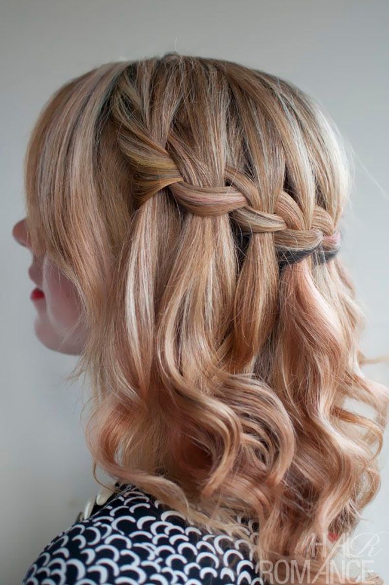 Waterfall Braid Accent