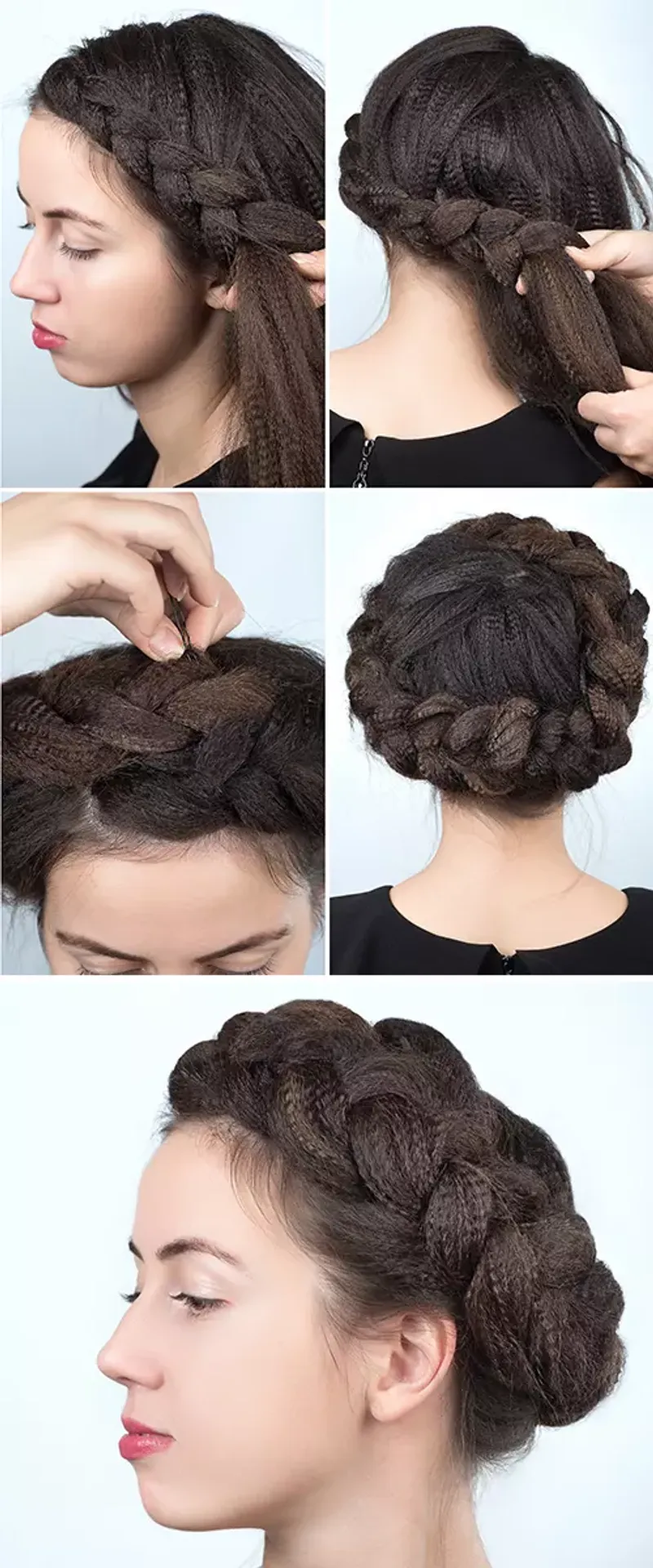 Twisted Rope Braid Crown