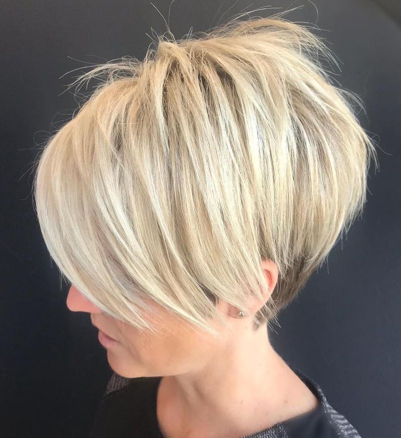 Pixie Cut with Long Top