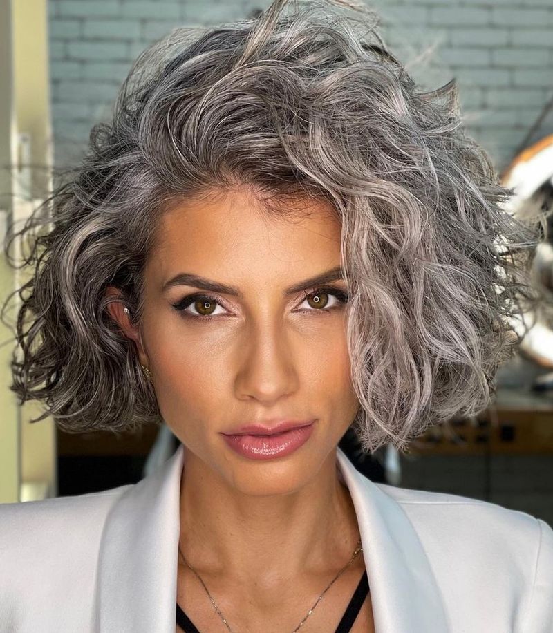 Elegant Silver Cascade