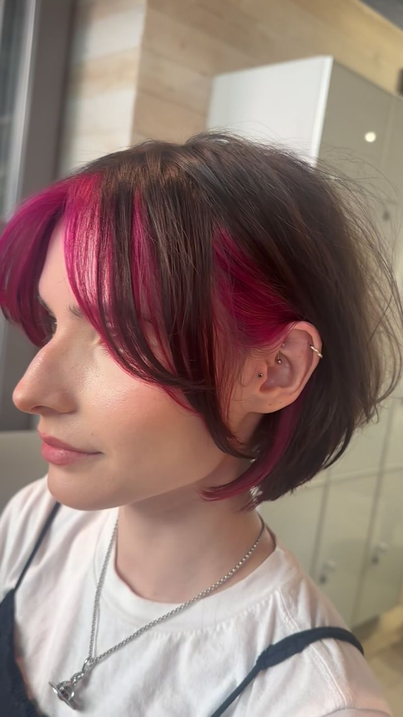 Textured Peek-a-Boo