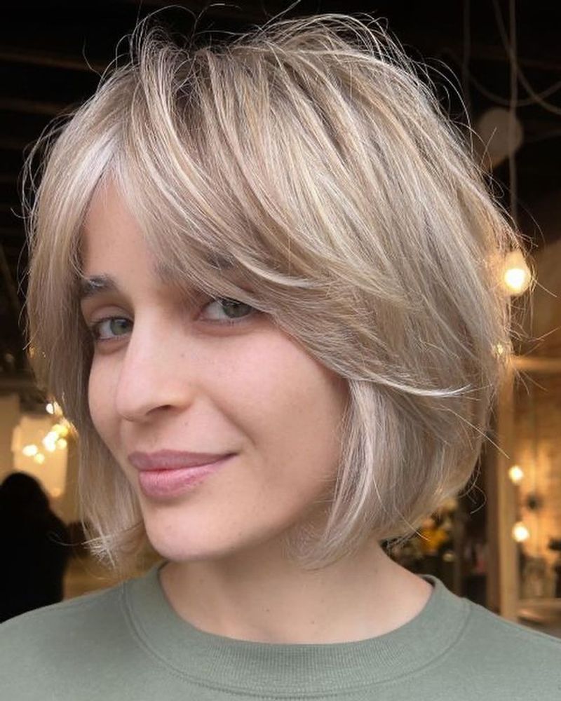 Soft Feathered Pageboy