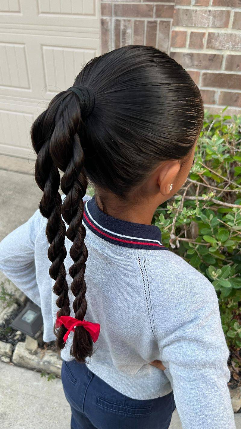 Rope Twist Ponytail