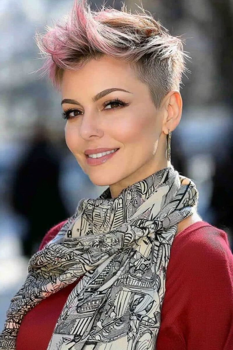 Classic Pixie with Subtle Undercut