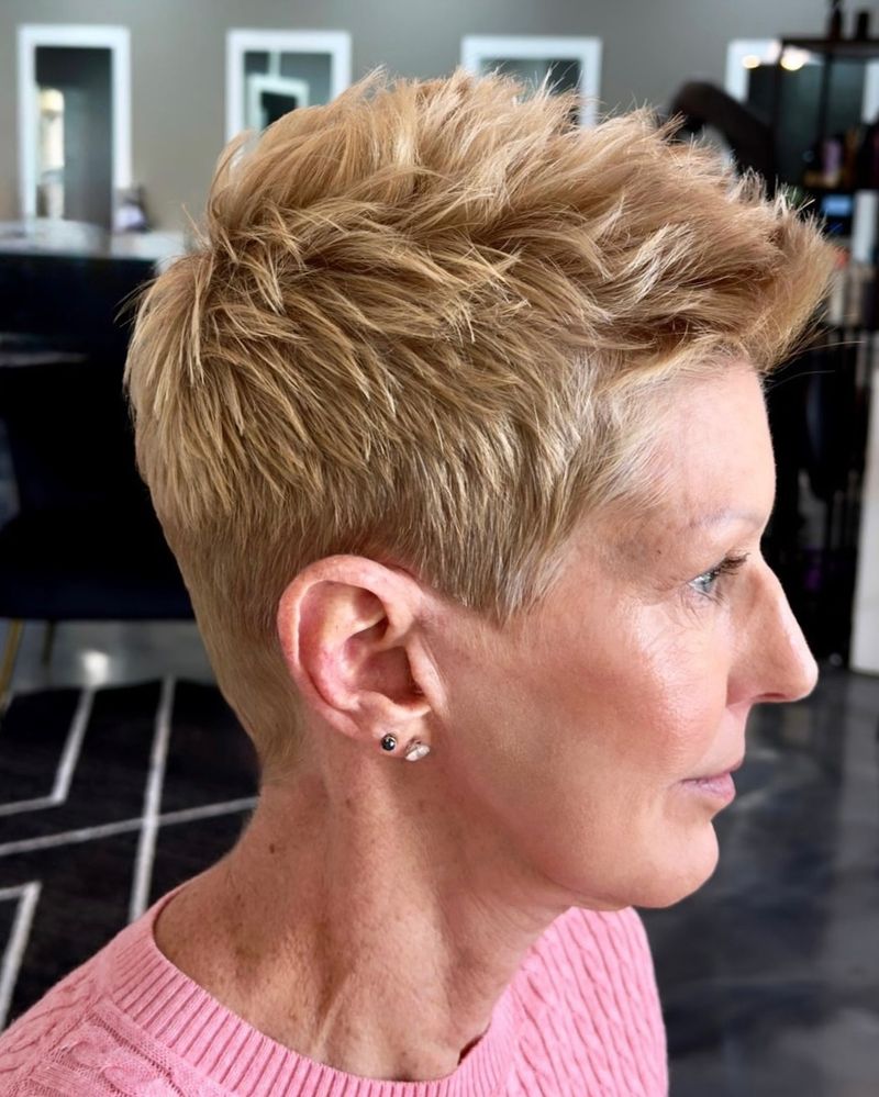 Layered Pixie Cut