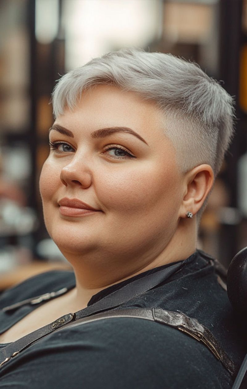 Swept-Back Undercut Pixie