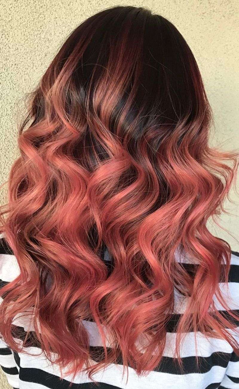 Coral Pink Highlights