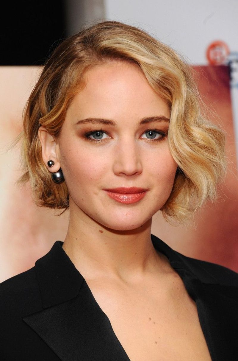Jennifer Lawrence's Tousled Bob