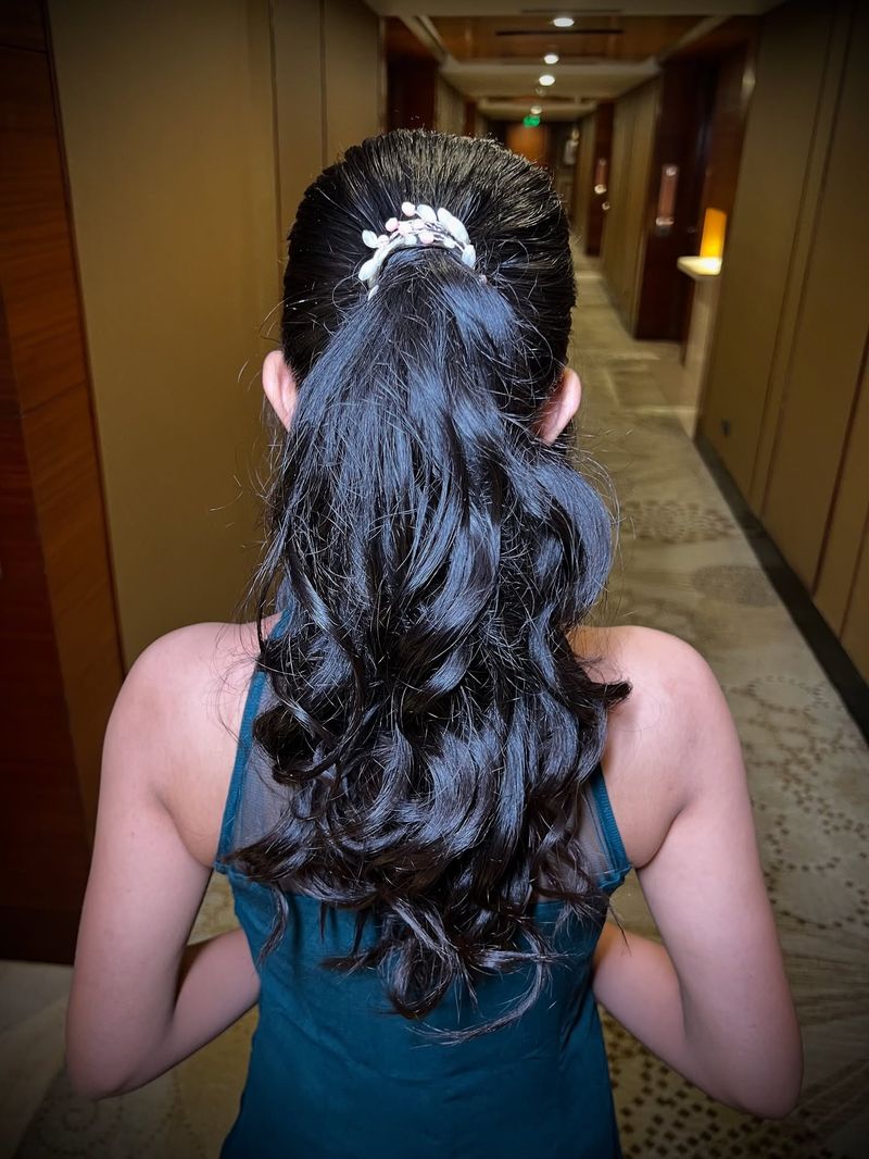 Polished Ponytail with Wrapped Base