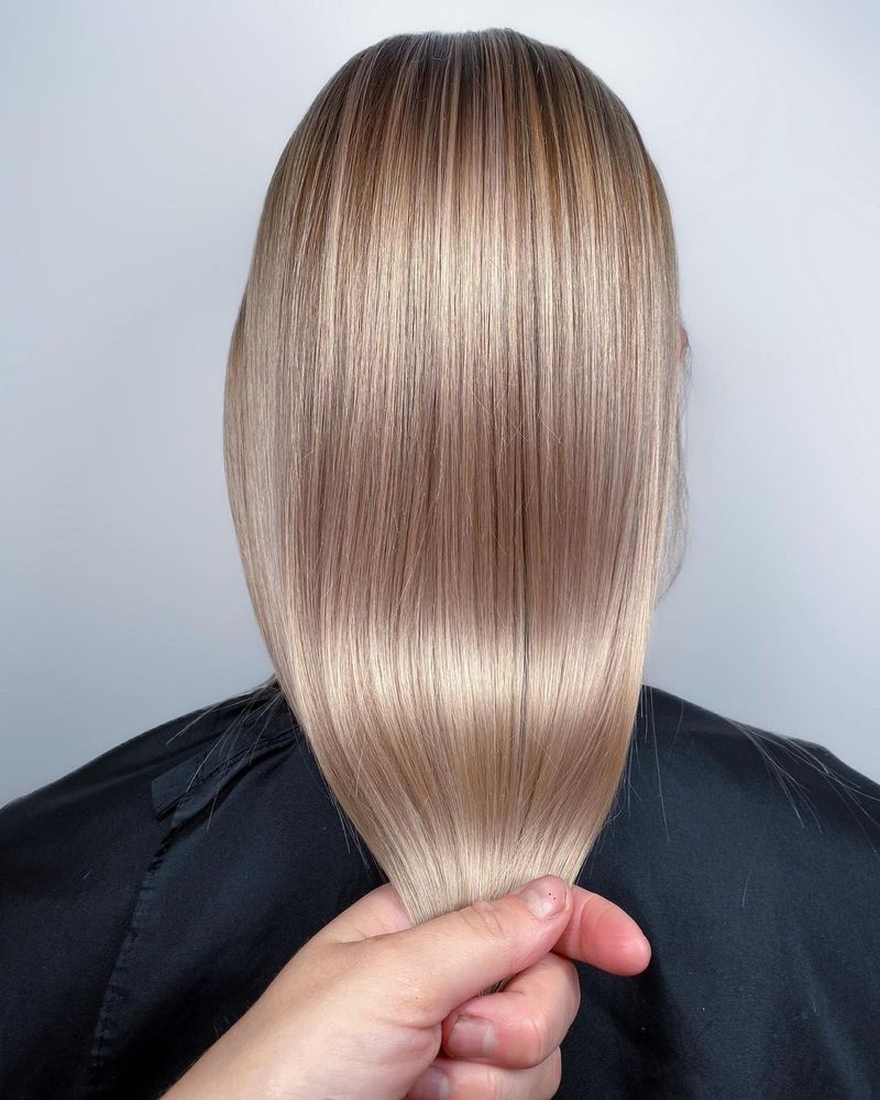 Try the Glass Hair Trend