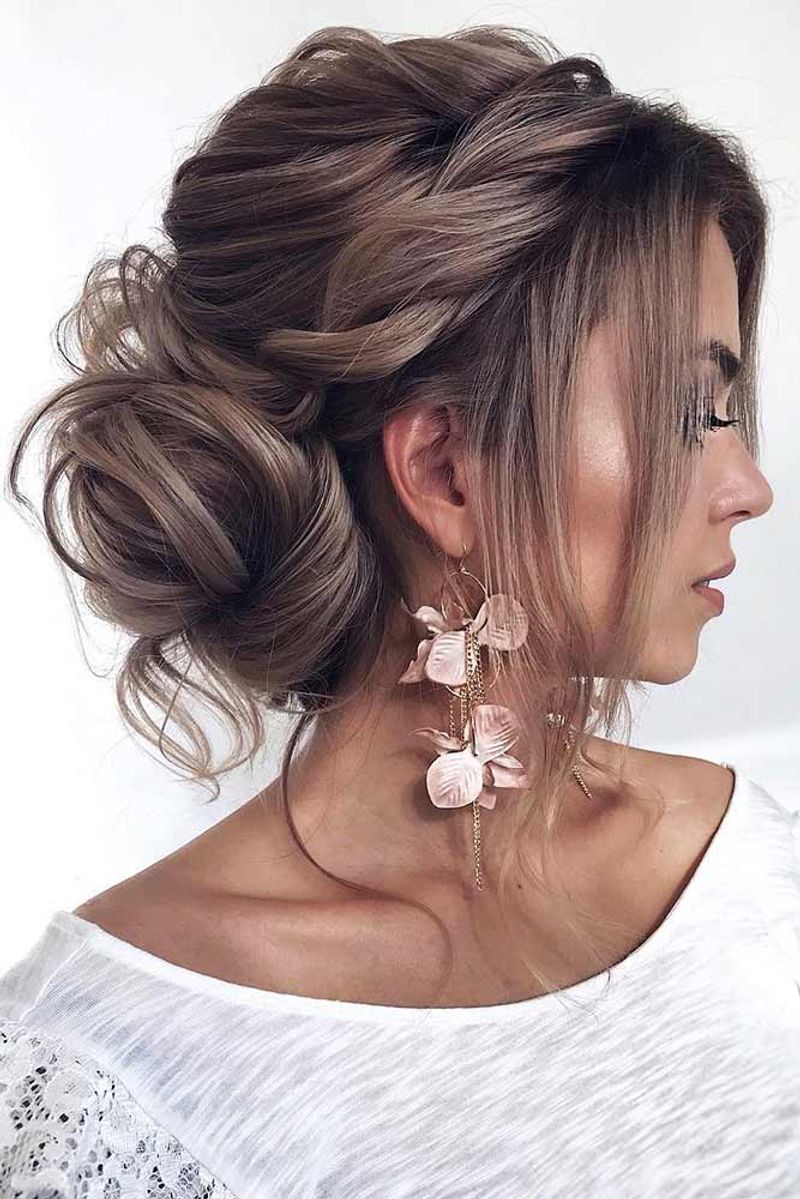 Twisted Low Bun