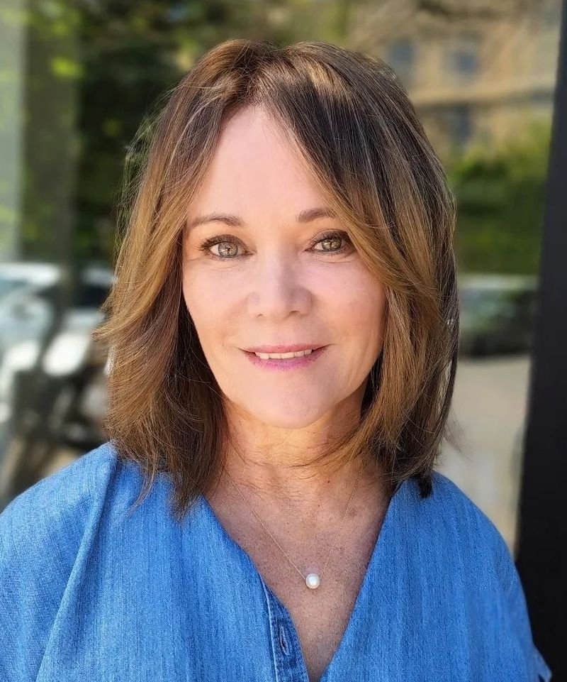 Layered Lob (Long Bob)