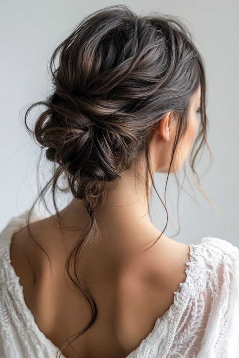 Elevated Messy Bun