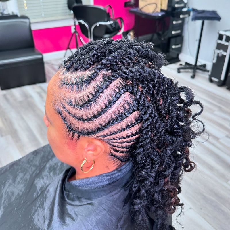 Jumbo Flat Twist Mohawk