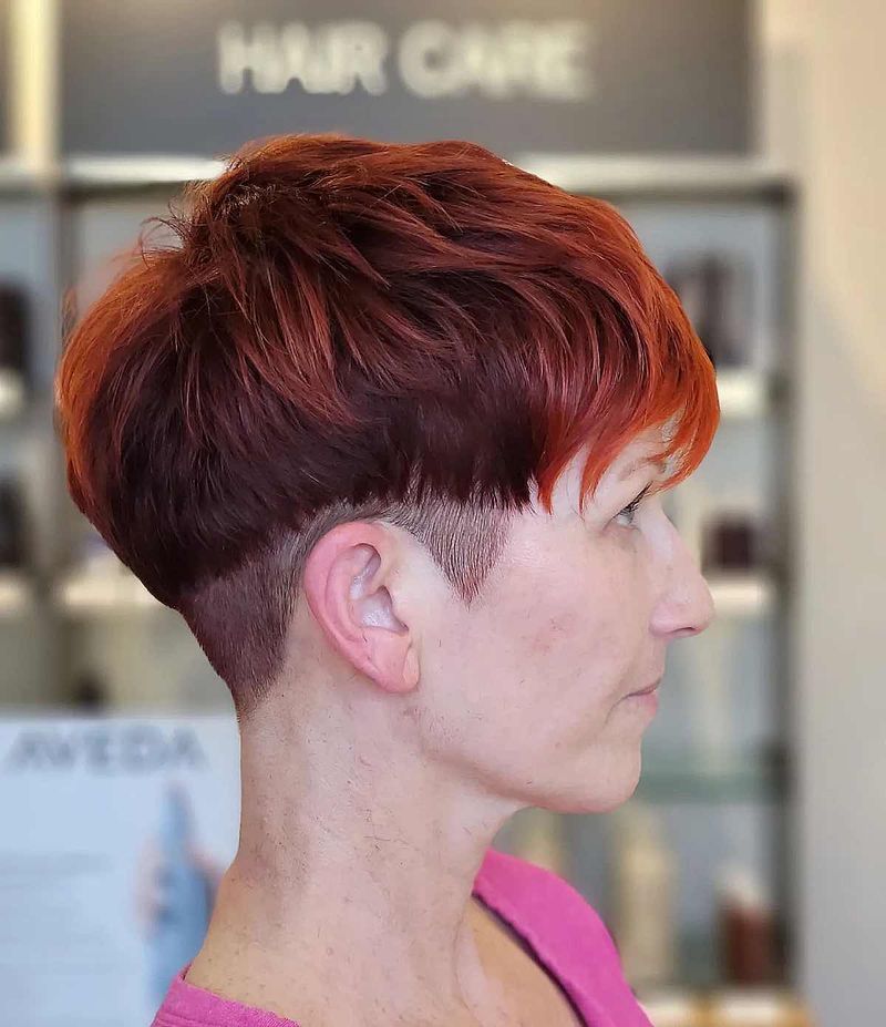 Layered Bowl Cut with Choppy Ends