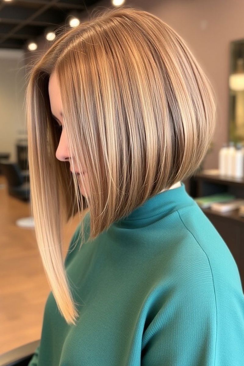 Angled A-Line Bob