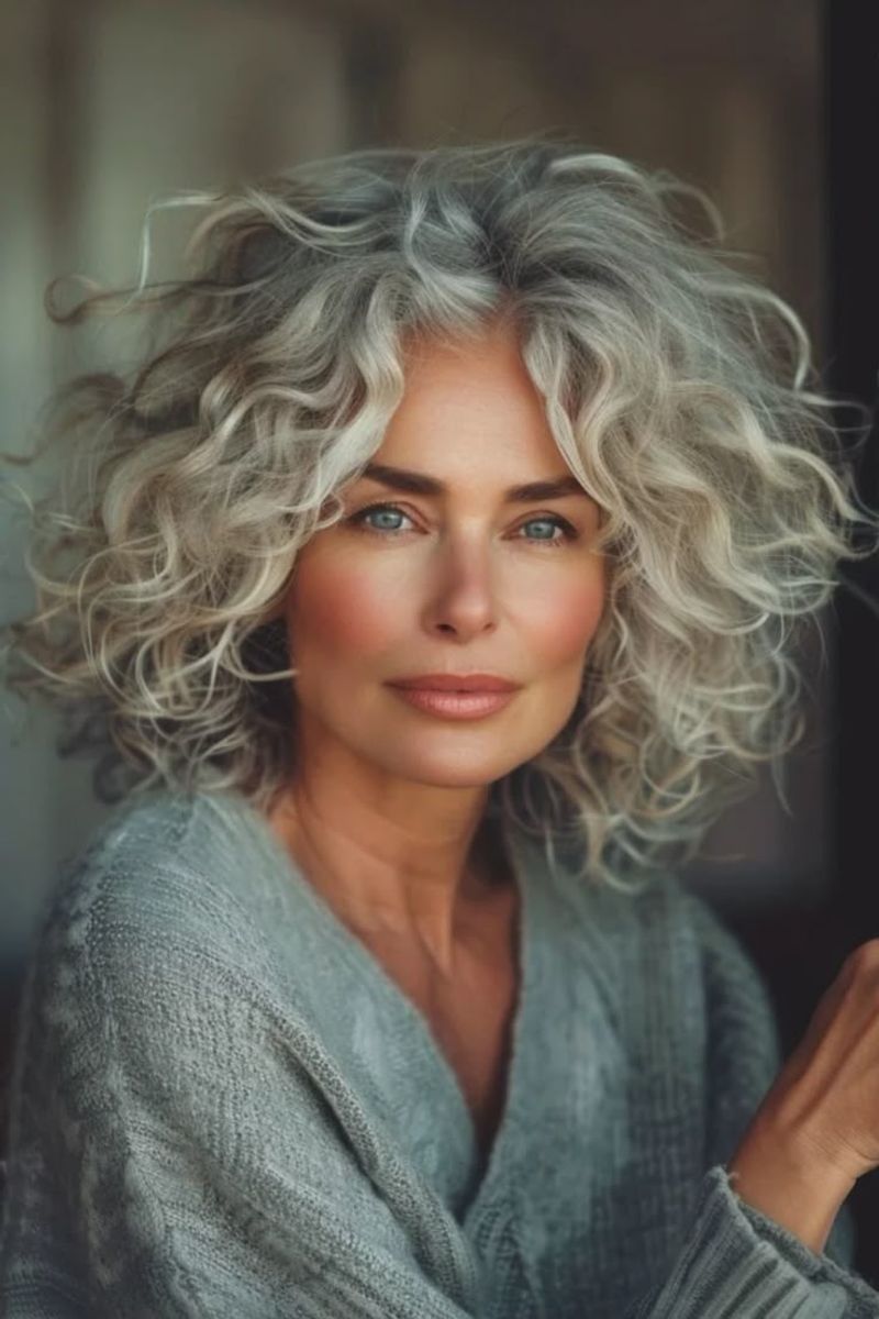 Volumineuze krullen