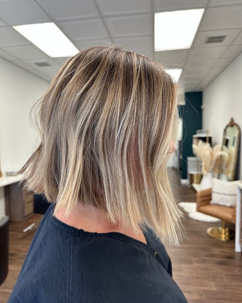 Blended Balayage Bob