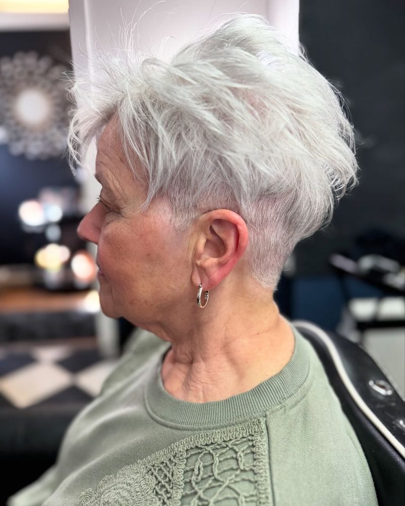 Textured Crop With Undercut