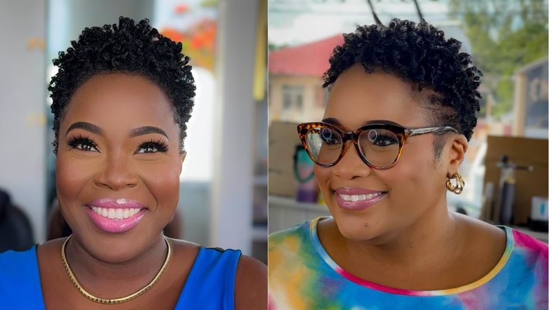 Tapered Natural Curls