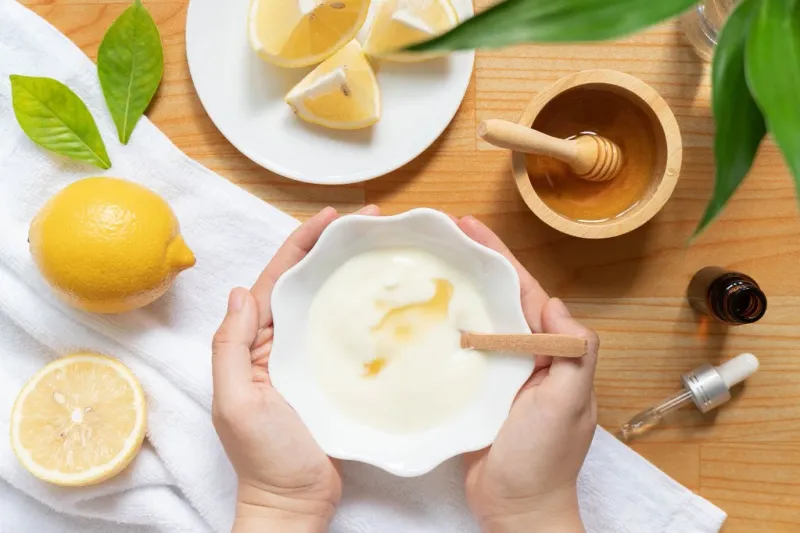 Lemon and Olive Oil Clarifier