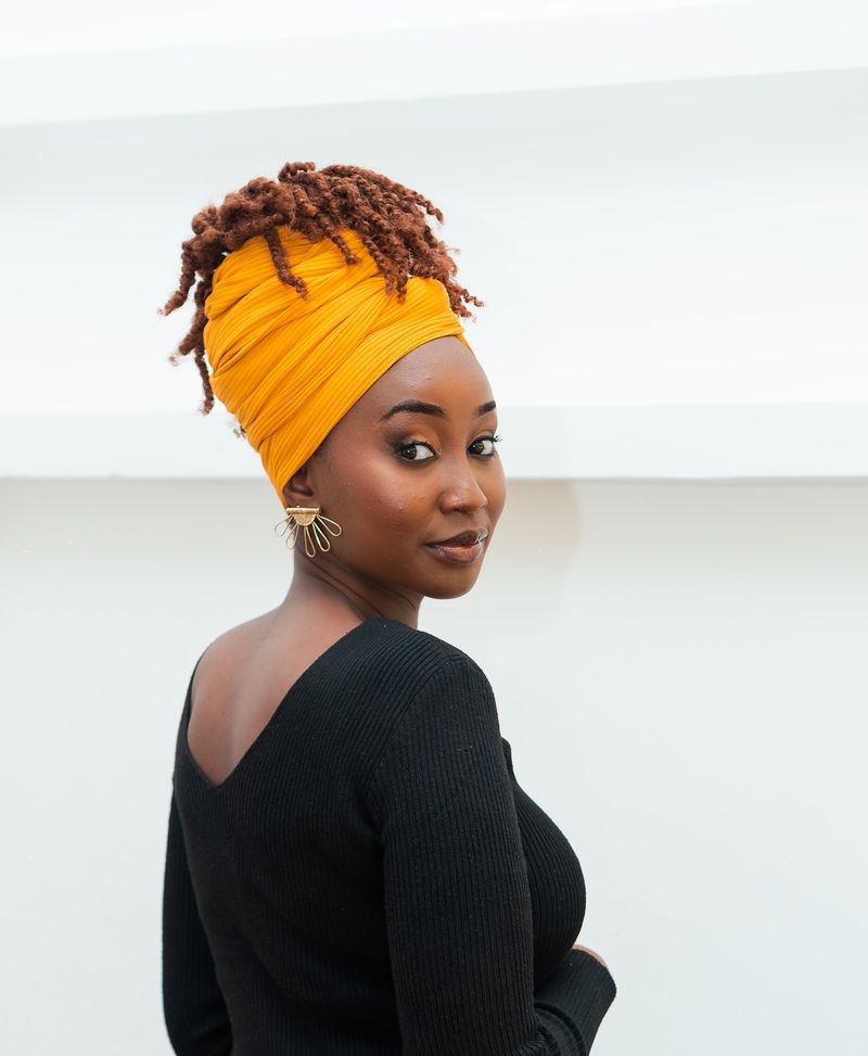 Wrapped Headscarf Updo