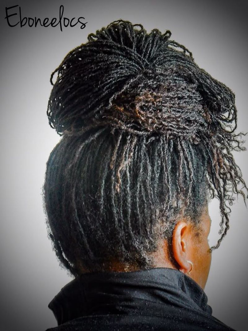 Top Knot with Undercut Effect