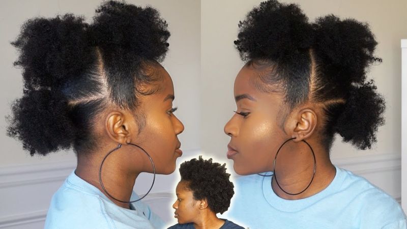 Faux Hawk Puff