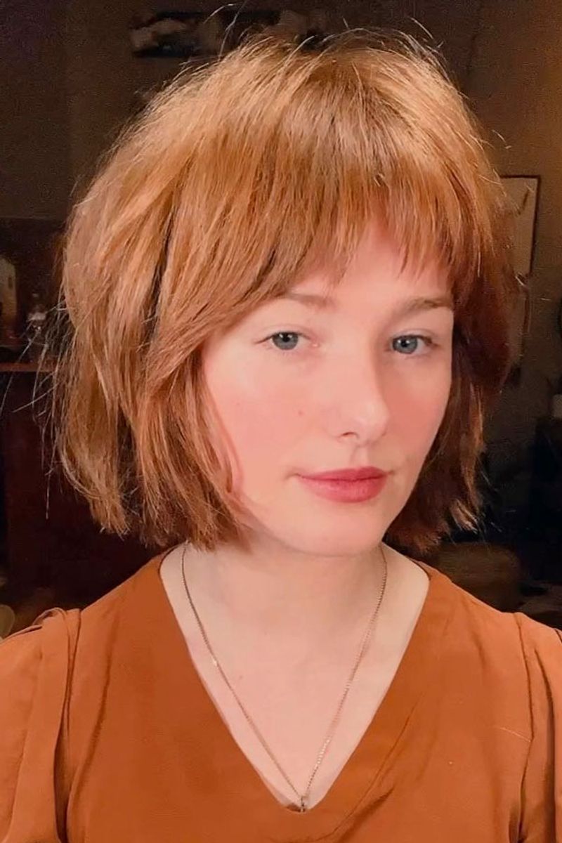 Shaggy Bob with Face-Framing Layers