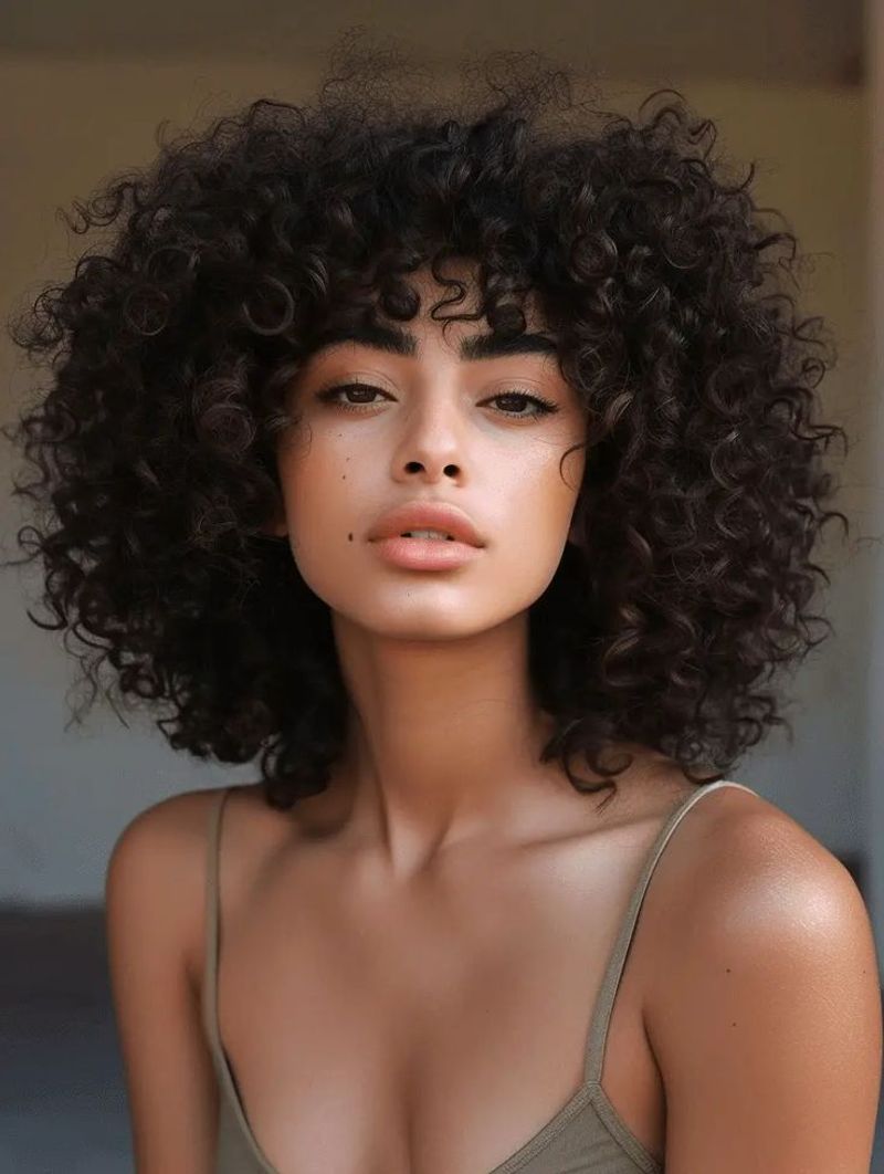 Airy Curly Cut