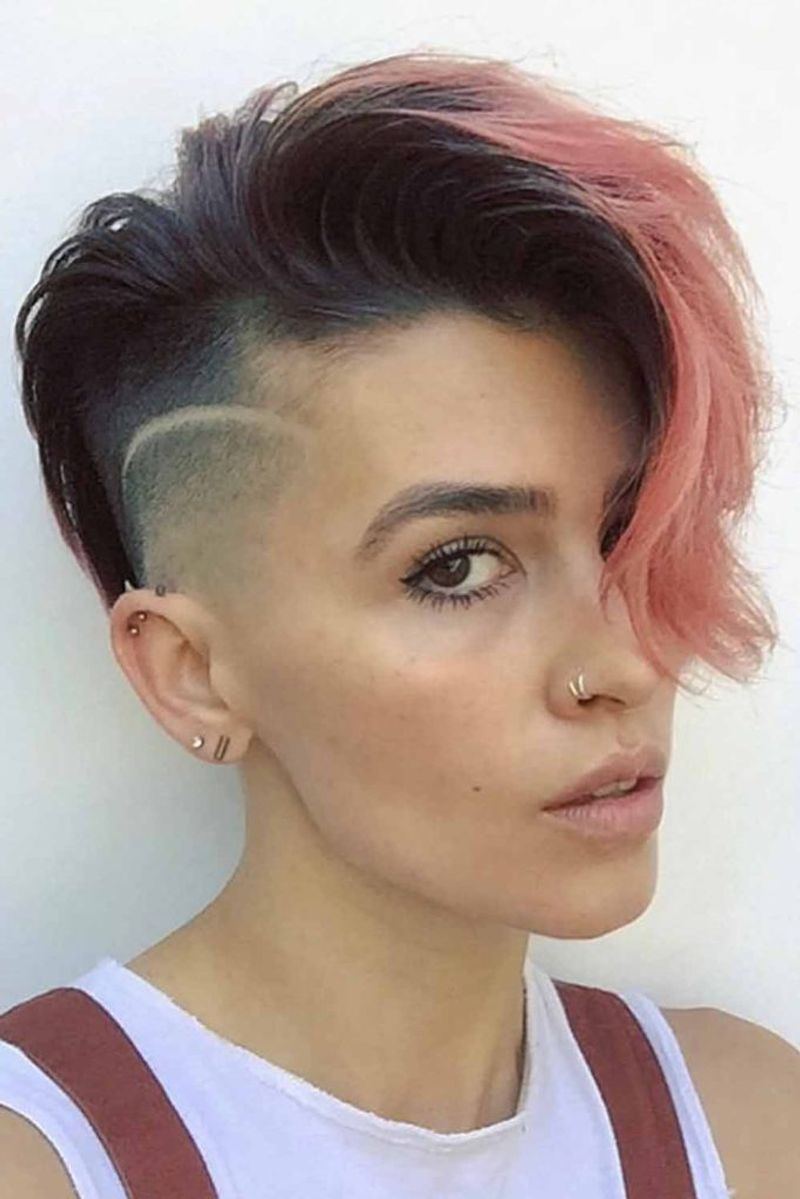 Pixie com corte inferior