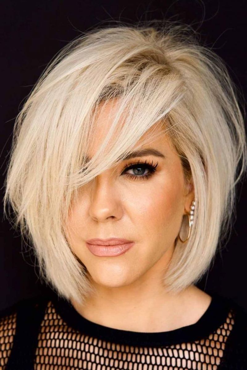 Asymmetrical A-Line Cut