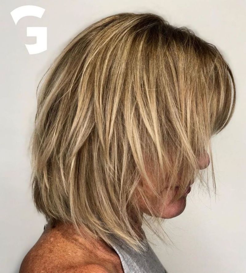 Penteado com camadas