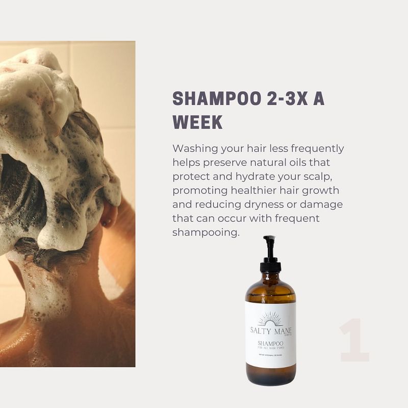 Cambio frequente dello shampoo