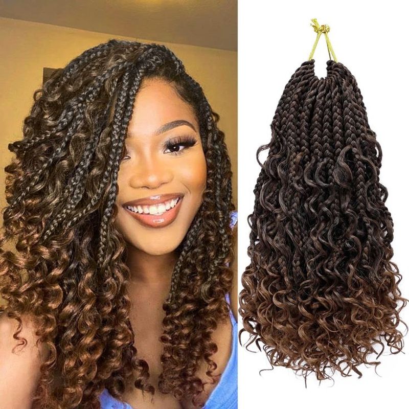 Layered Crochet Hair Scarf