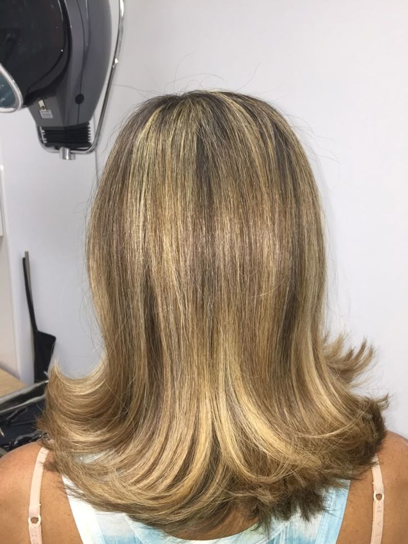 Moonlight Blonde Flipped Ends