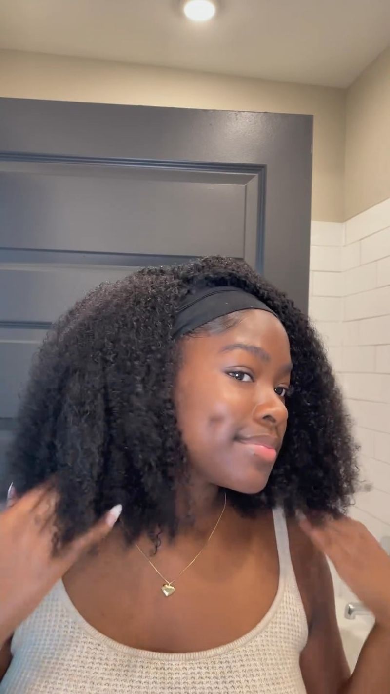 Wash-and-Go with Headband