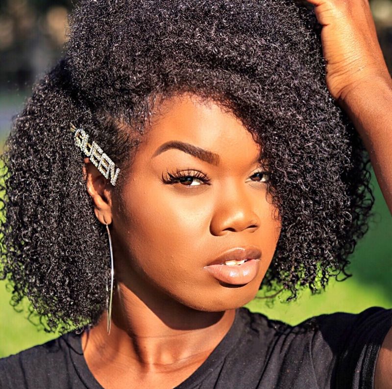 Wash-and-Go with Defined Curls