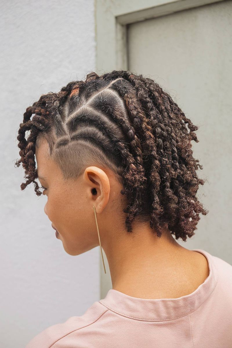 Braided Bob with Undercut