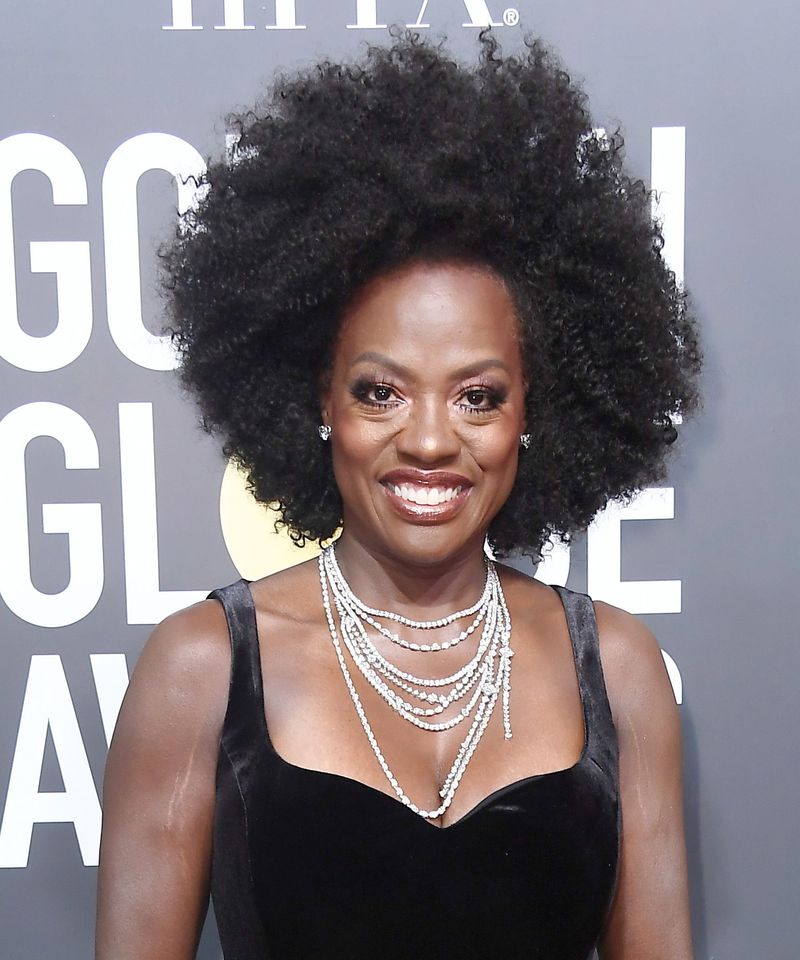 Viola Davis's Glamorous Afro