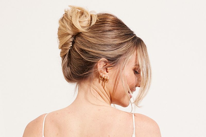 Classic French Twist with Height
