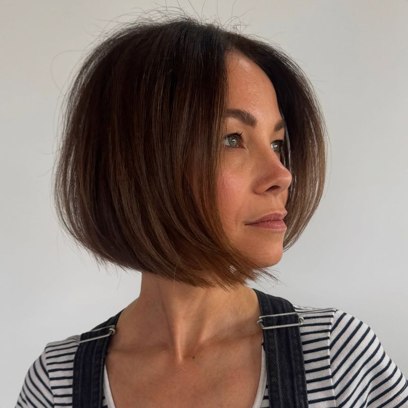 Textured Straight Bob