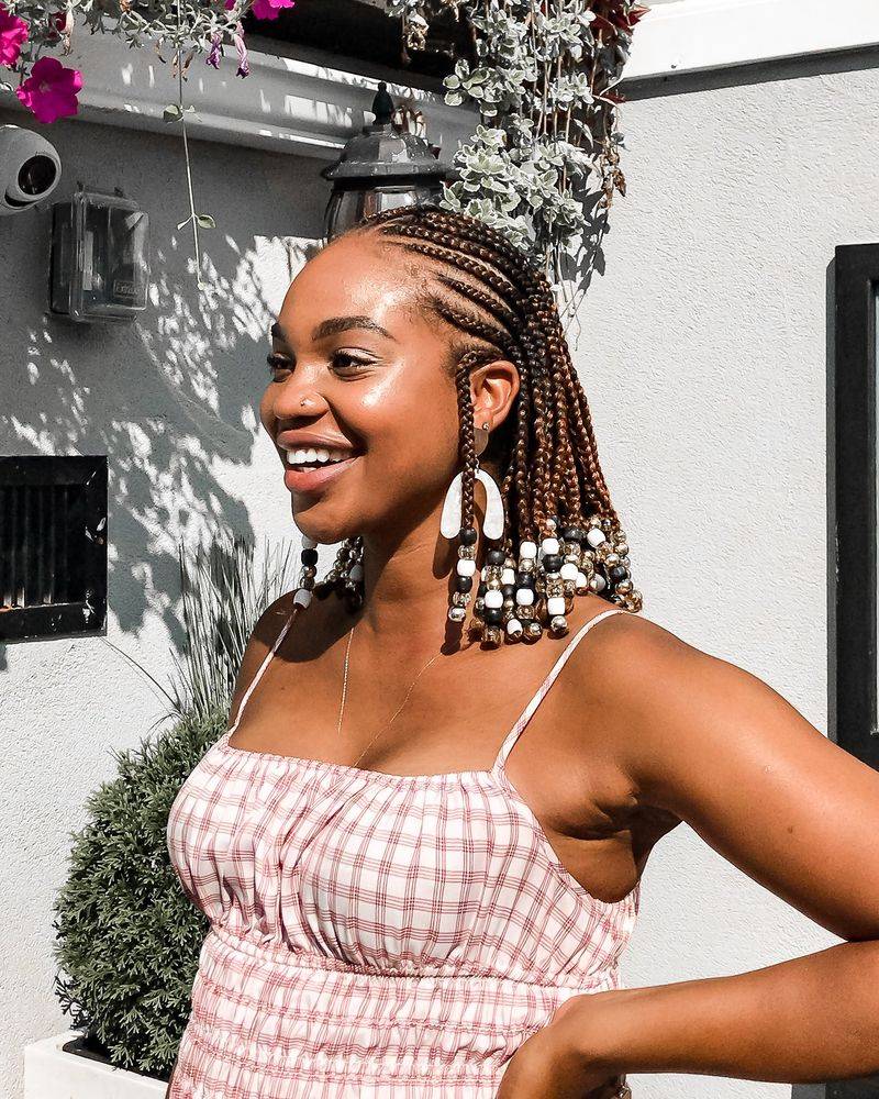 Fulani Braids with Beads