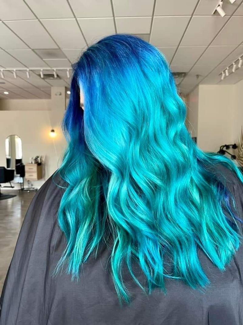Aqua Mermaid Hair