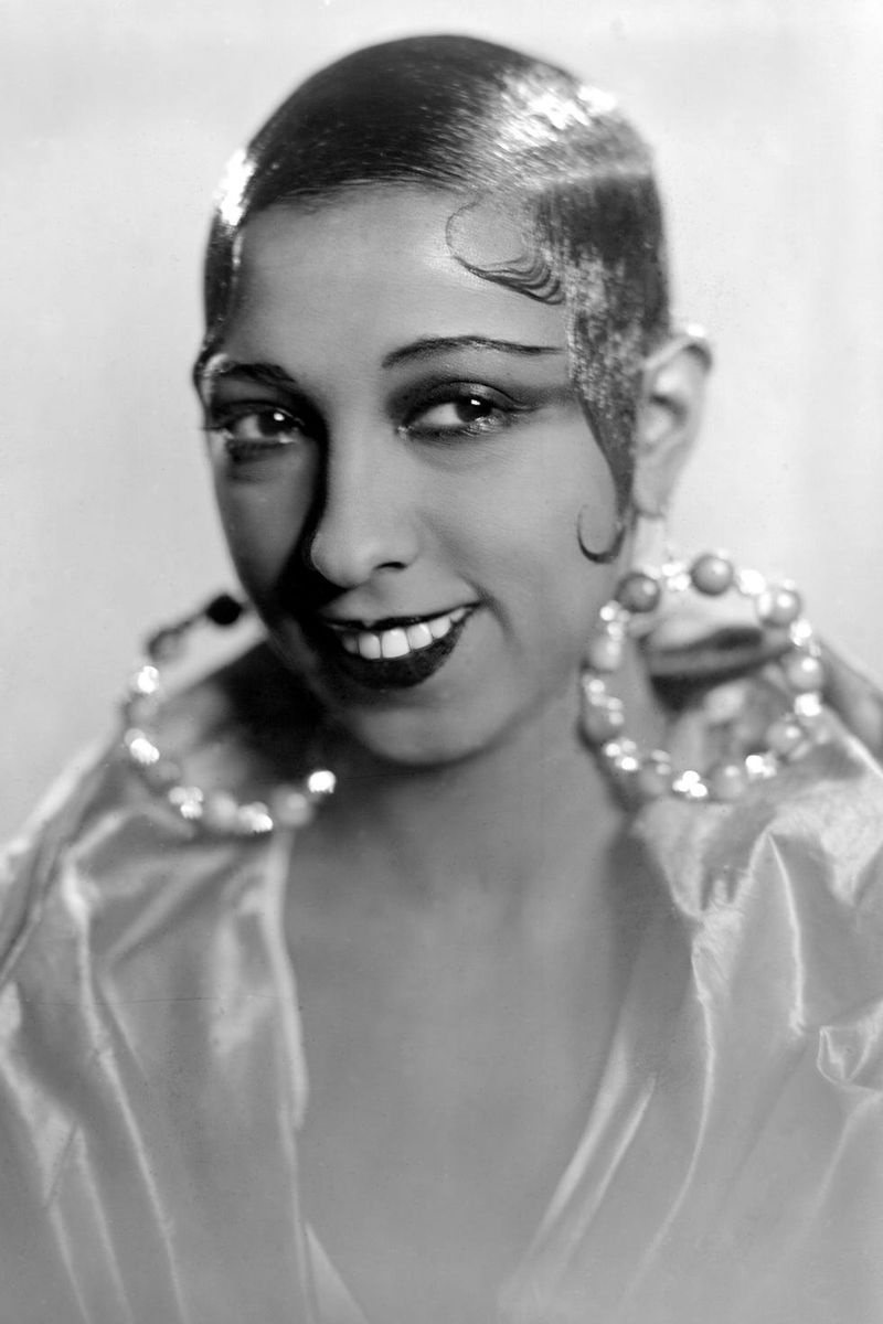Josephine Baker's Slicked Curls