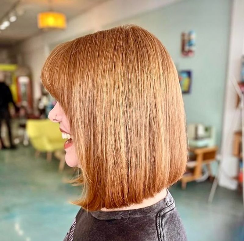 Bob de linha A elegante