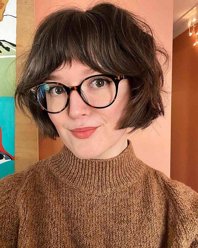 French Bob with Micro Bangs