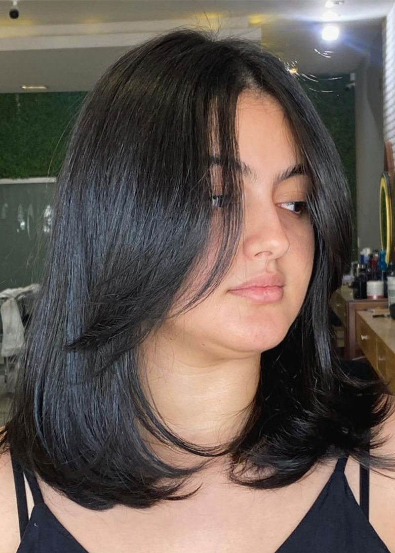 Soft Layered Lob (Long Bob)